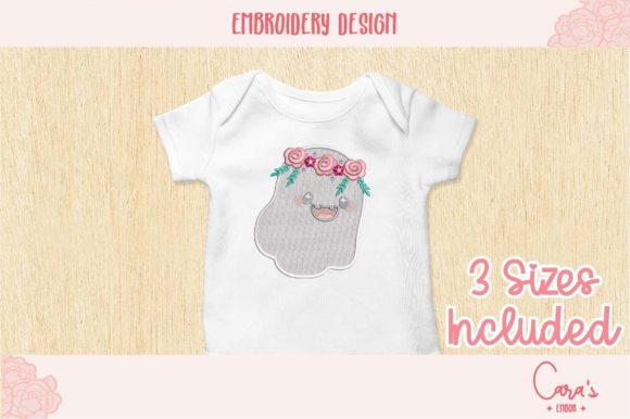 Cute Ghost with Flowers: A Designer’s Review for Boutique Apparel