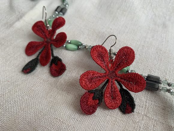 Geranium Earrings: A Designer’s Holiday Review