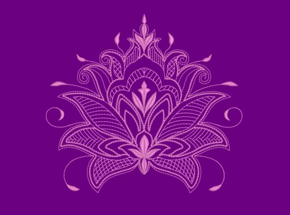 Lotus Flower In The Hoop: A Designer’s Review