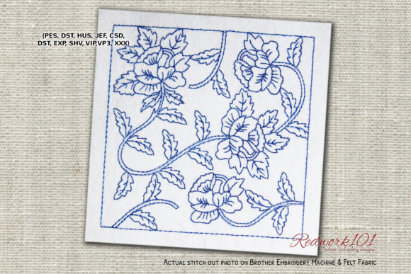 Redwork Roses: A Seasonal Embroidery Review