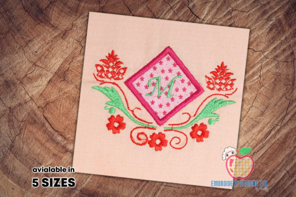 Review: Applique Frame with Monogram for Custom Projects