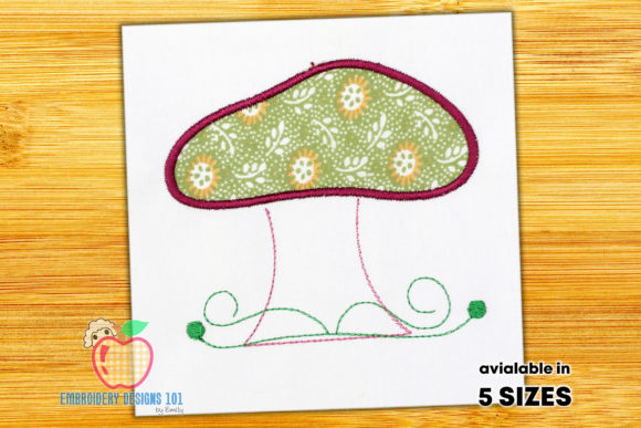 Review: The Mushroom with the Designs Applique