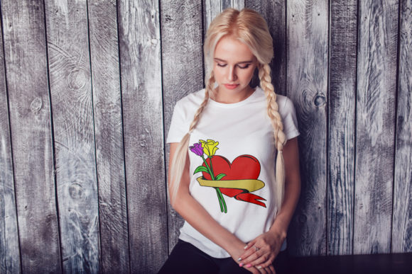 Review: Two Cyclamen with Heart Embroidery Design