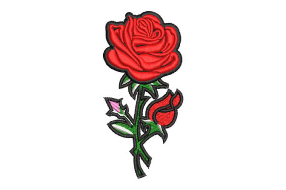 Roses with Black Border: A Holiday Embroidery Review