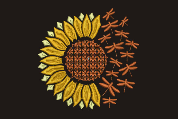 Sun Flower Embroidery Review for Small Business Merch