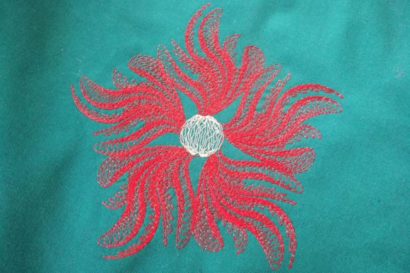 Swirl Flower: A Minimalist Embroidery Review