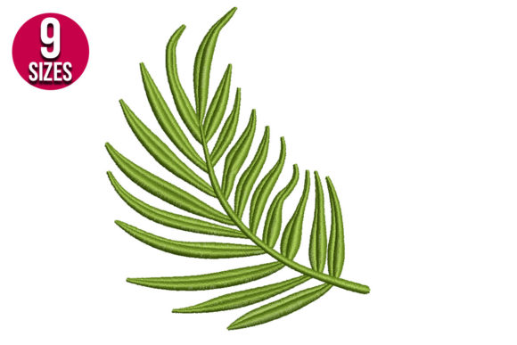 Tropical Fern Leaf: A Holiday Embroidery Review