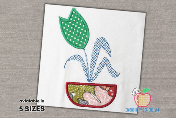 Tulip Flower Embroidery Review for Handmade Gifts