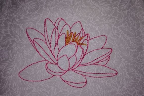 Water Lily Embroidery: A Designer’s Review